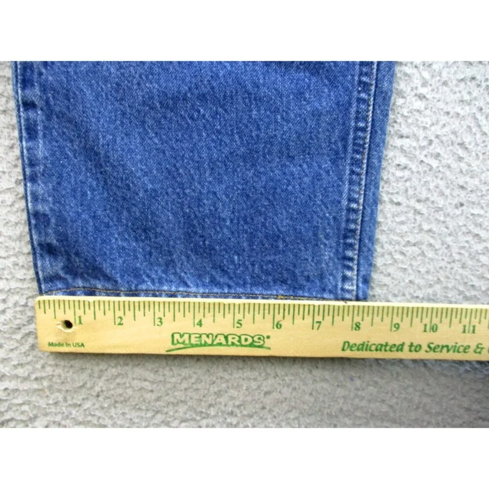 Mens 42x32 Vintage Levis 505 Jeans Blue Straight USA Made Classic American Denim - Picture 7 of 8